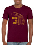 MBD Unisex T-Shirt With Gold MBD Logo