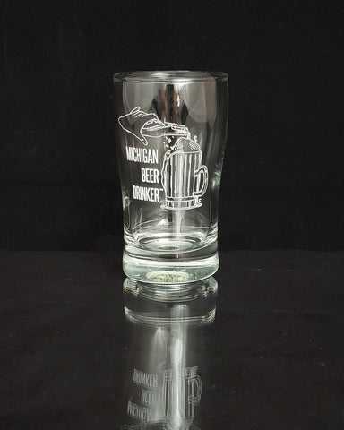 MBD Replacement Beer Ski 5 oz Taster Glass with Steel Washer